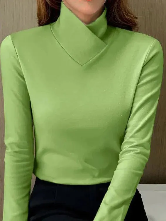 Norma® | Elegant turtleneck sweater with a high collar