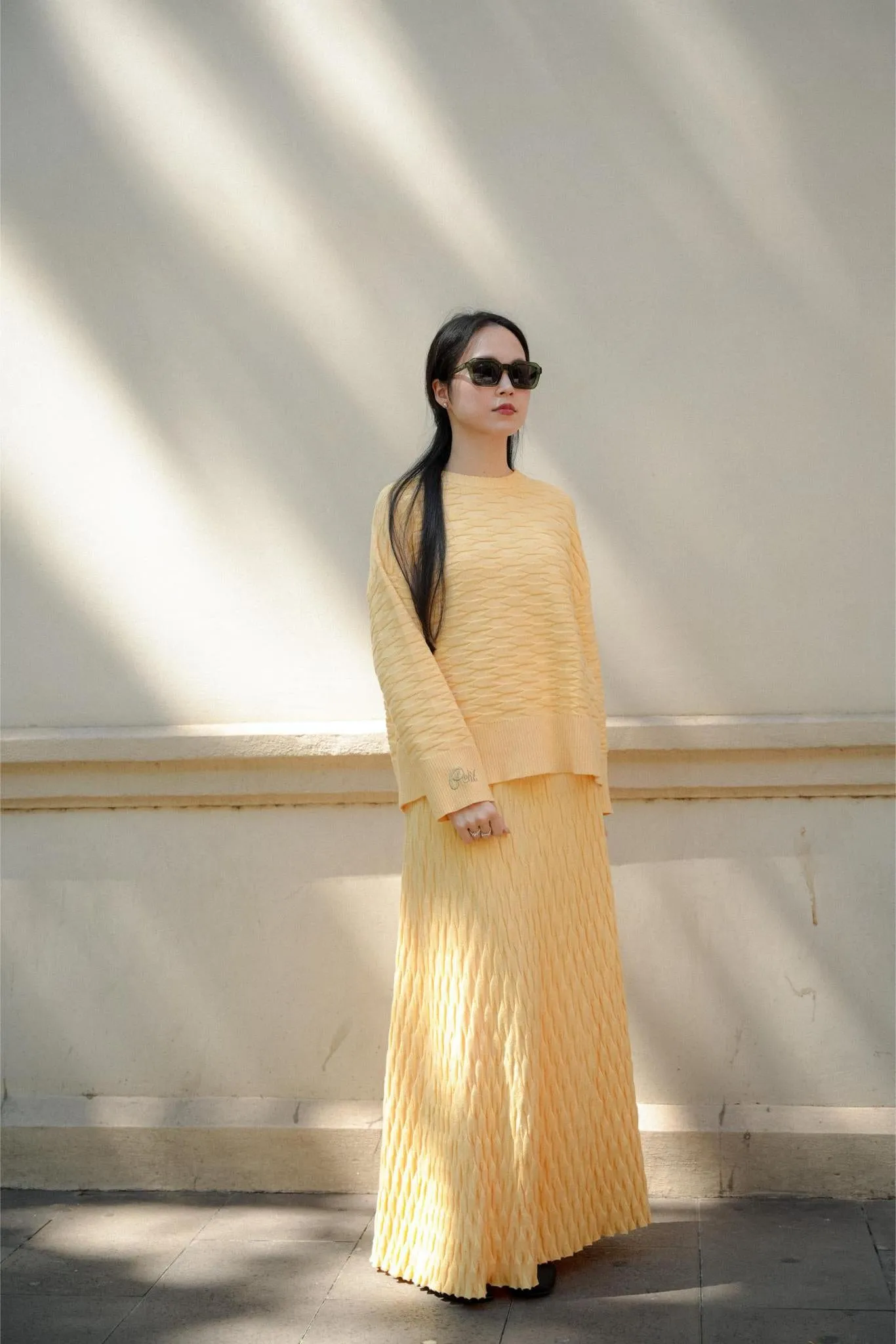 NUVOLA KNIT SWEATER IN BUTTER