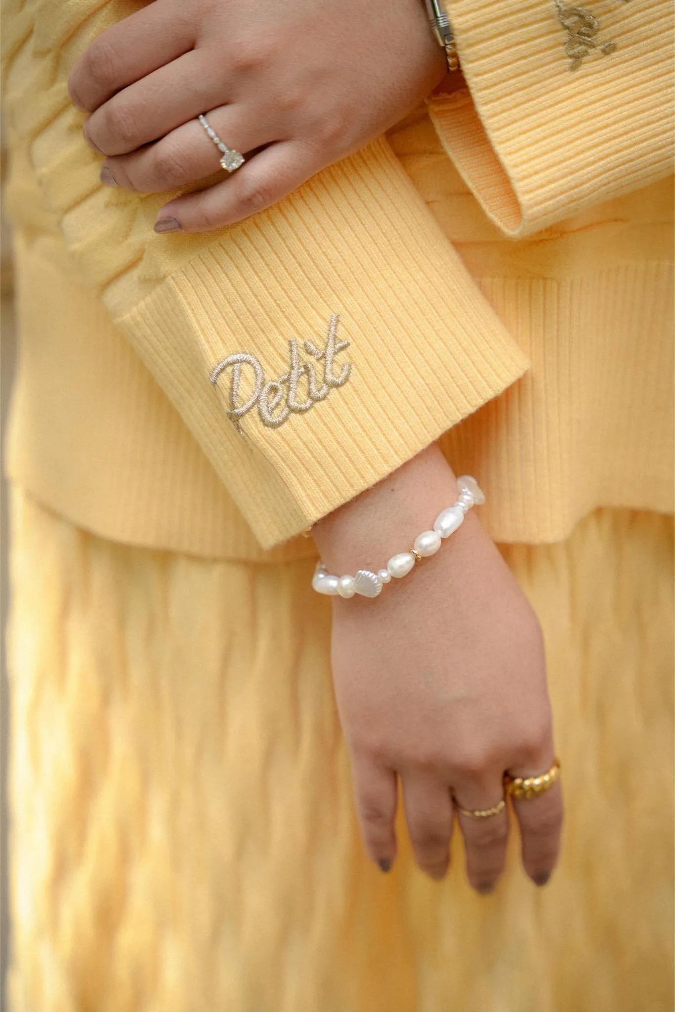 NUVOLA KNIT SWEATER IN BUTTER