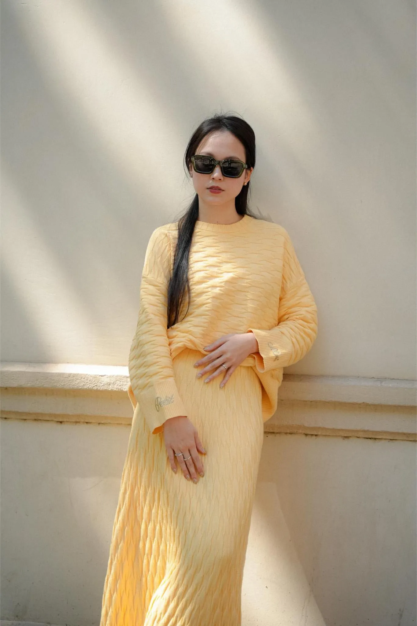 NUVOLA KNIT SWEATER IN BUTTER