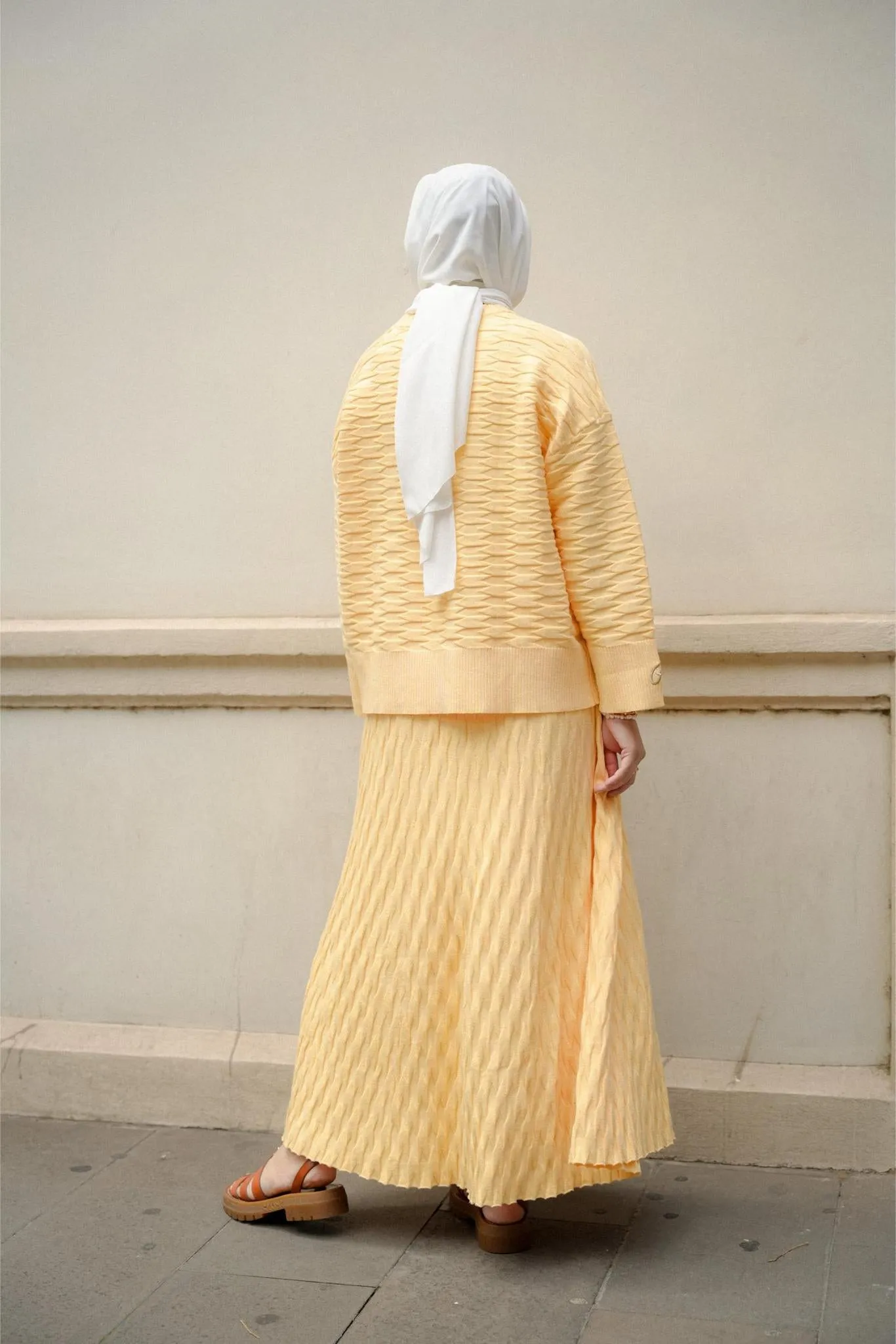 NUVOLA KNIT SWEATER IN BUTTER