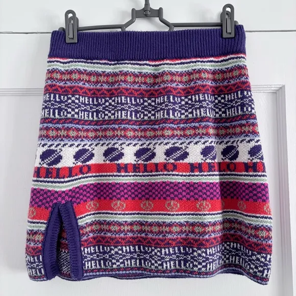 NWT Urban Outfitters Lenni Sweater Mini Skirt Medium