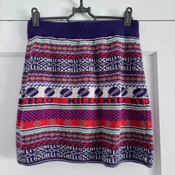 NWT Urban Outfitters Lenni Sweater Mini Skirt Medium