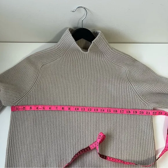 OAK FORT CHUNKY TURTLENECK RIBBED SWEATER