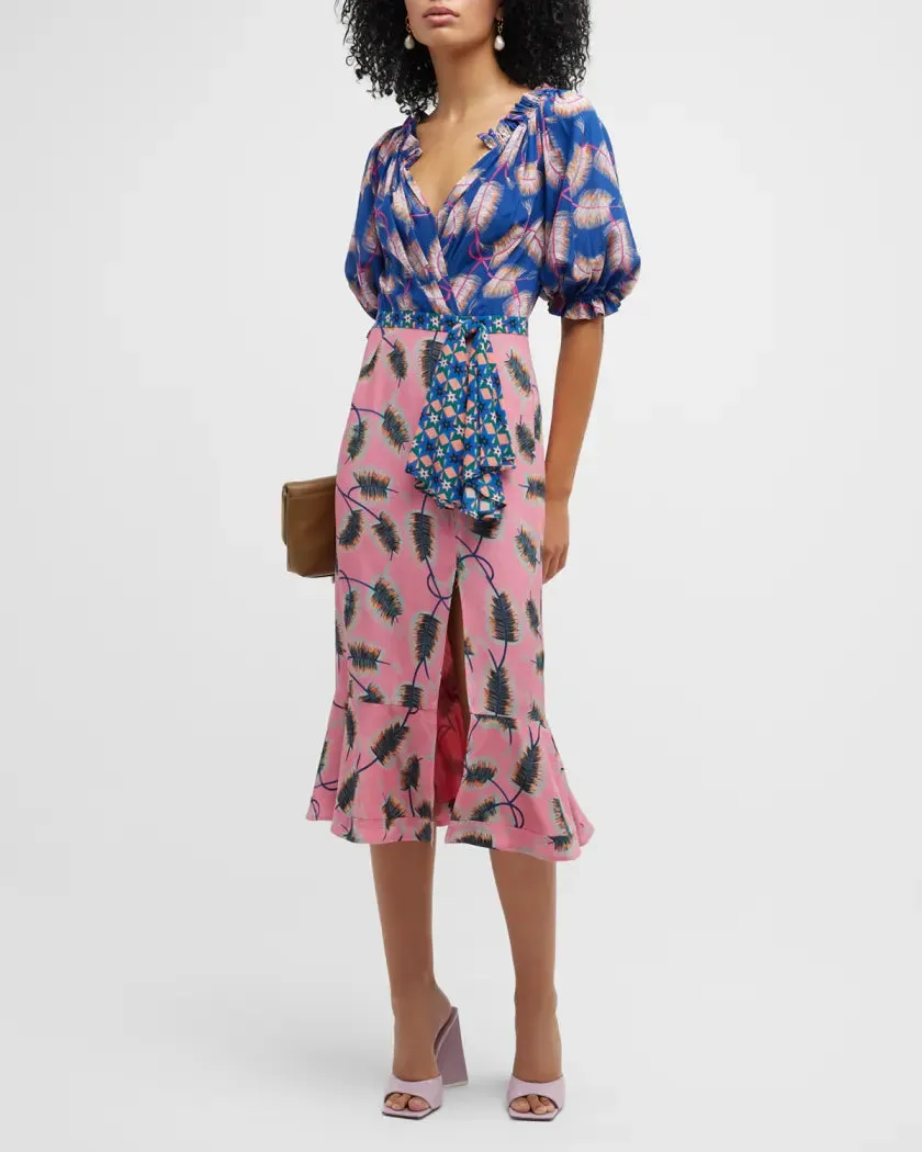 Olivia Dress - Quill Navy