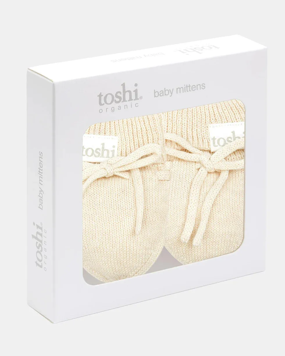 Organic Mittens Marley - Feather