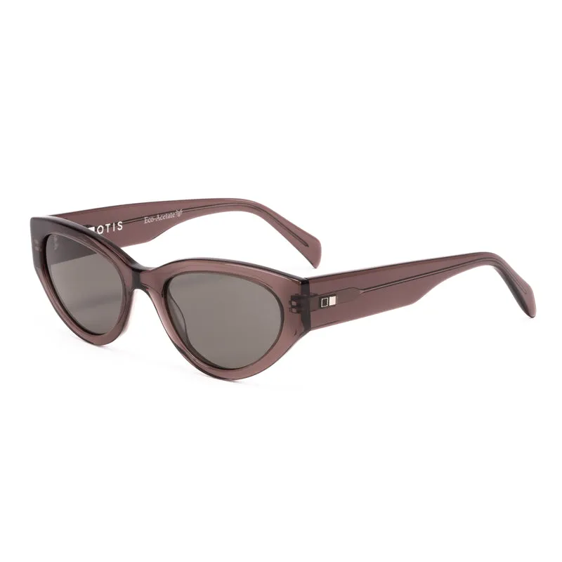 OTIS AUDREY SUNGLASSES - ECO CRYSTAL VELVET/NEUTRAL GREY
