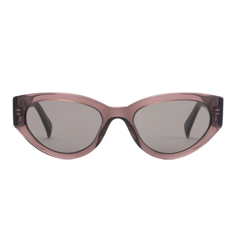 OTIS AUDREY SUNGLASSES - ECO CRYSTAL VELVET/NEUTRAL GREY