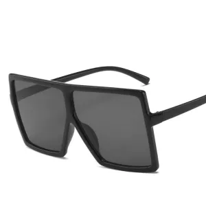 Oversized Square Sunglasses Women  Vintage Siamese Sunglasses Women Luxury Brand Sun Glasses for Men
