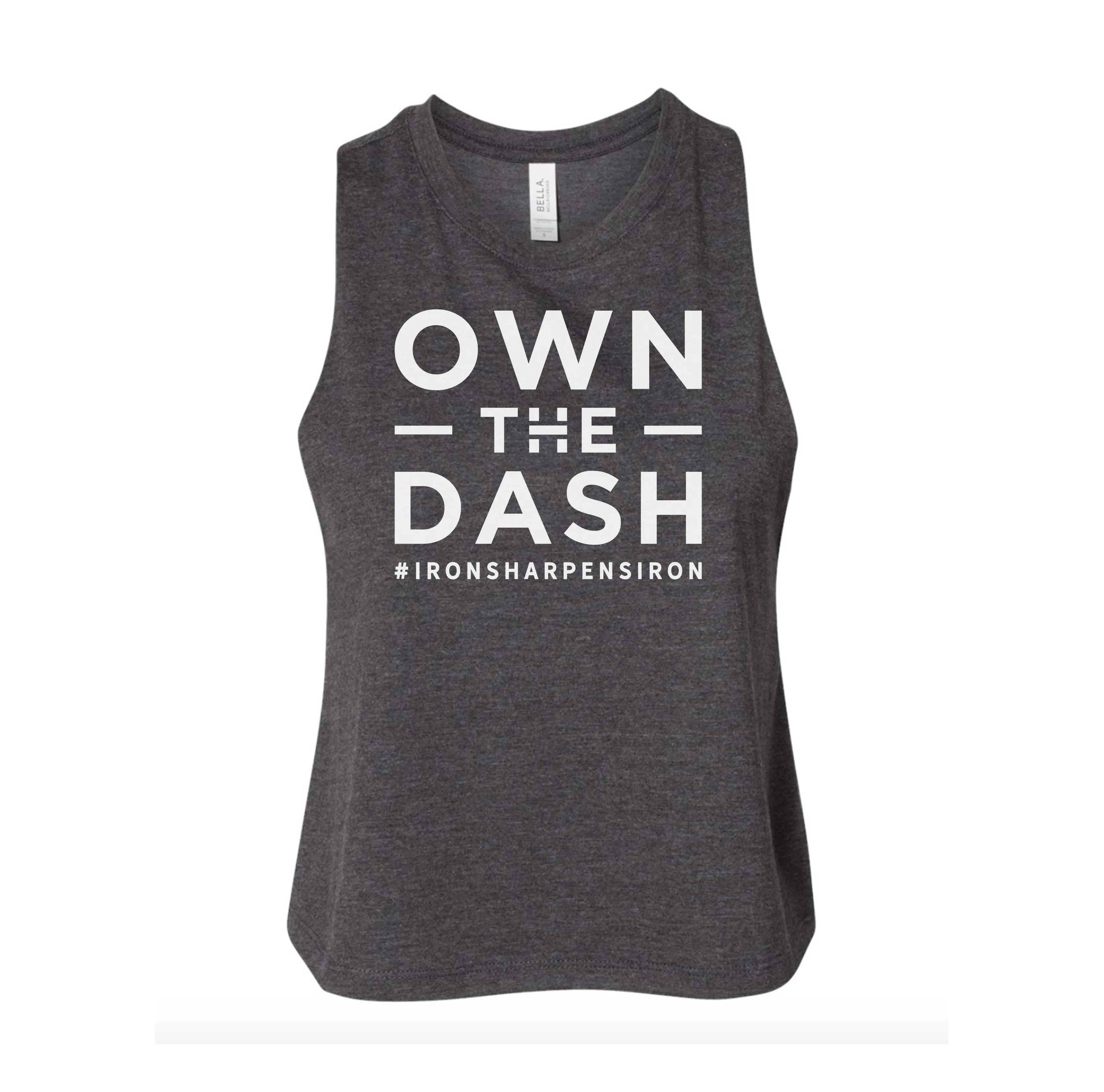 Own The Dash Logo Ladies Crop Tank