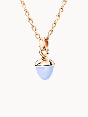 Pendant MIKADO Bouquet Chalcedony blue blue Chalcedony