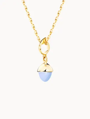Pendant MIKADO Flamenco Chalcedony blue blue Chalcedony