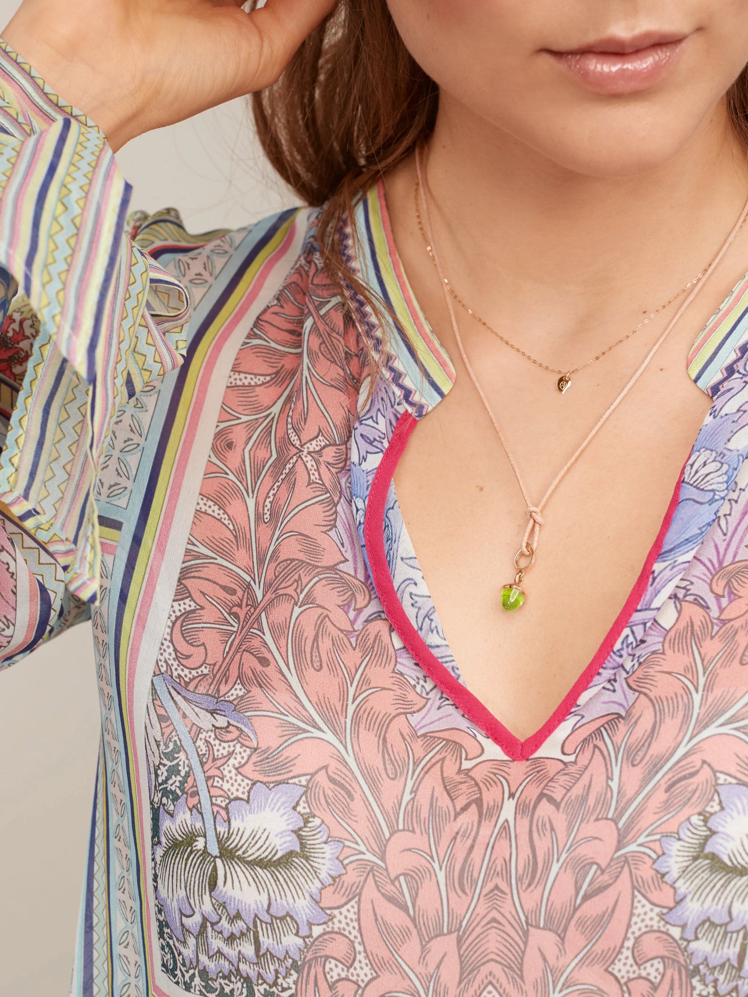 Pendant MIKADO Flamenco Peridot Peridot