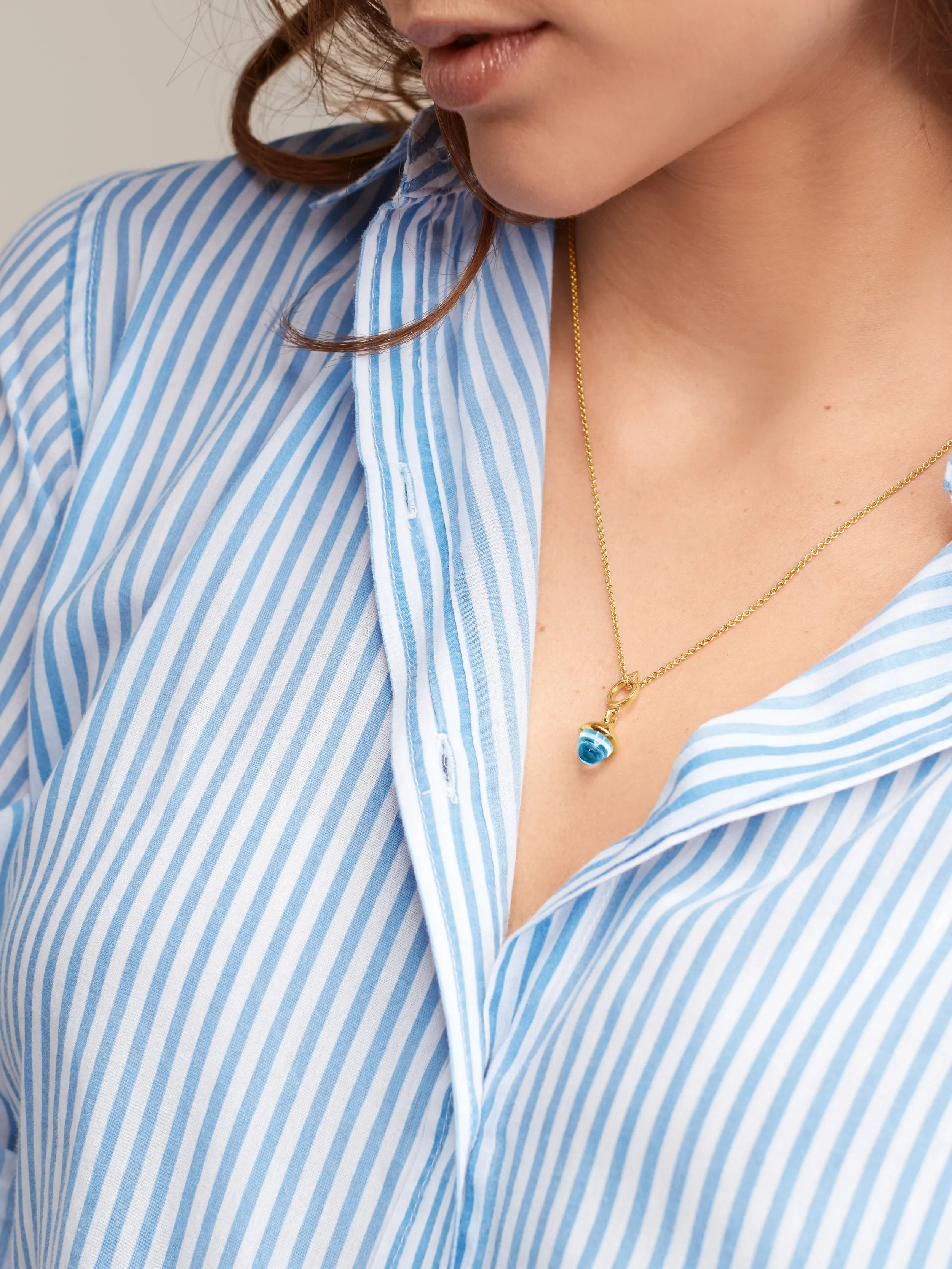 Pendant MIKADO Flamenco Sky Topaz Sky Topaz
