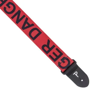 Perri's Polyester Guitar Strap ~ Danger