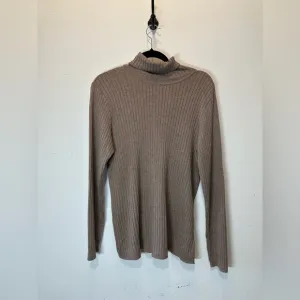 Peruvian Connection Ribbed Extreme Turtleneck Sweater