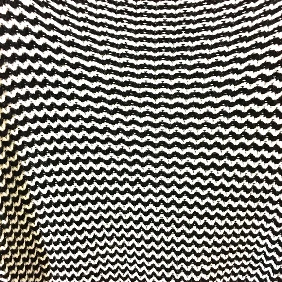 Philosophy Sweater - Black and White Striped - XL