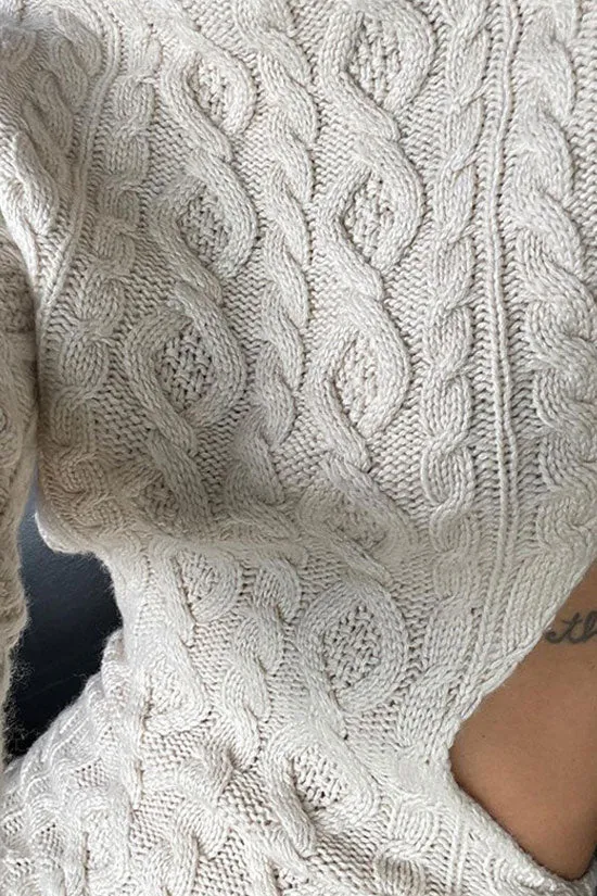Phoebe® | Retro knit sweater dress