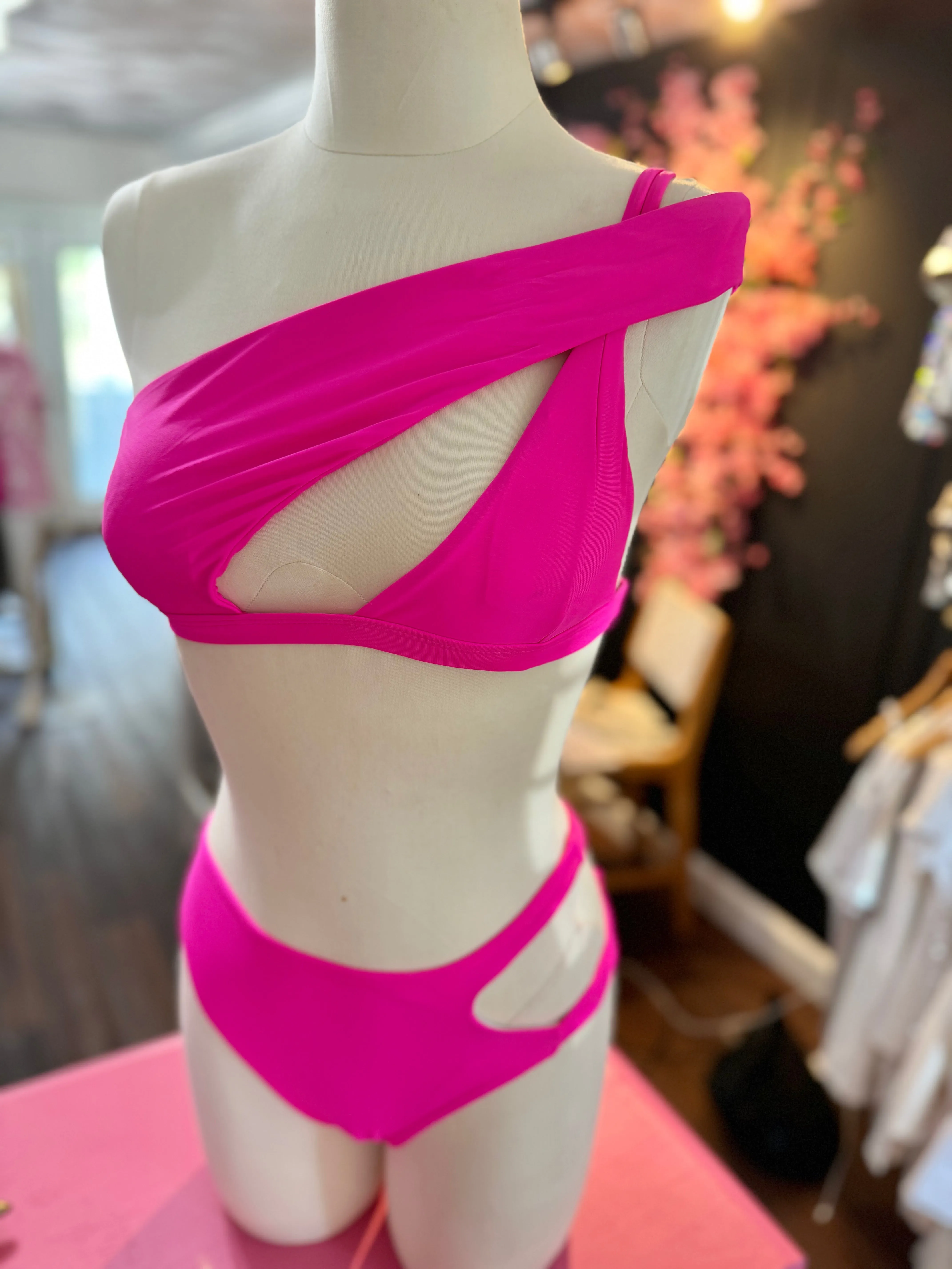 Piere split swimsuit