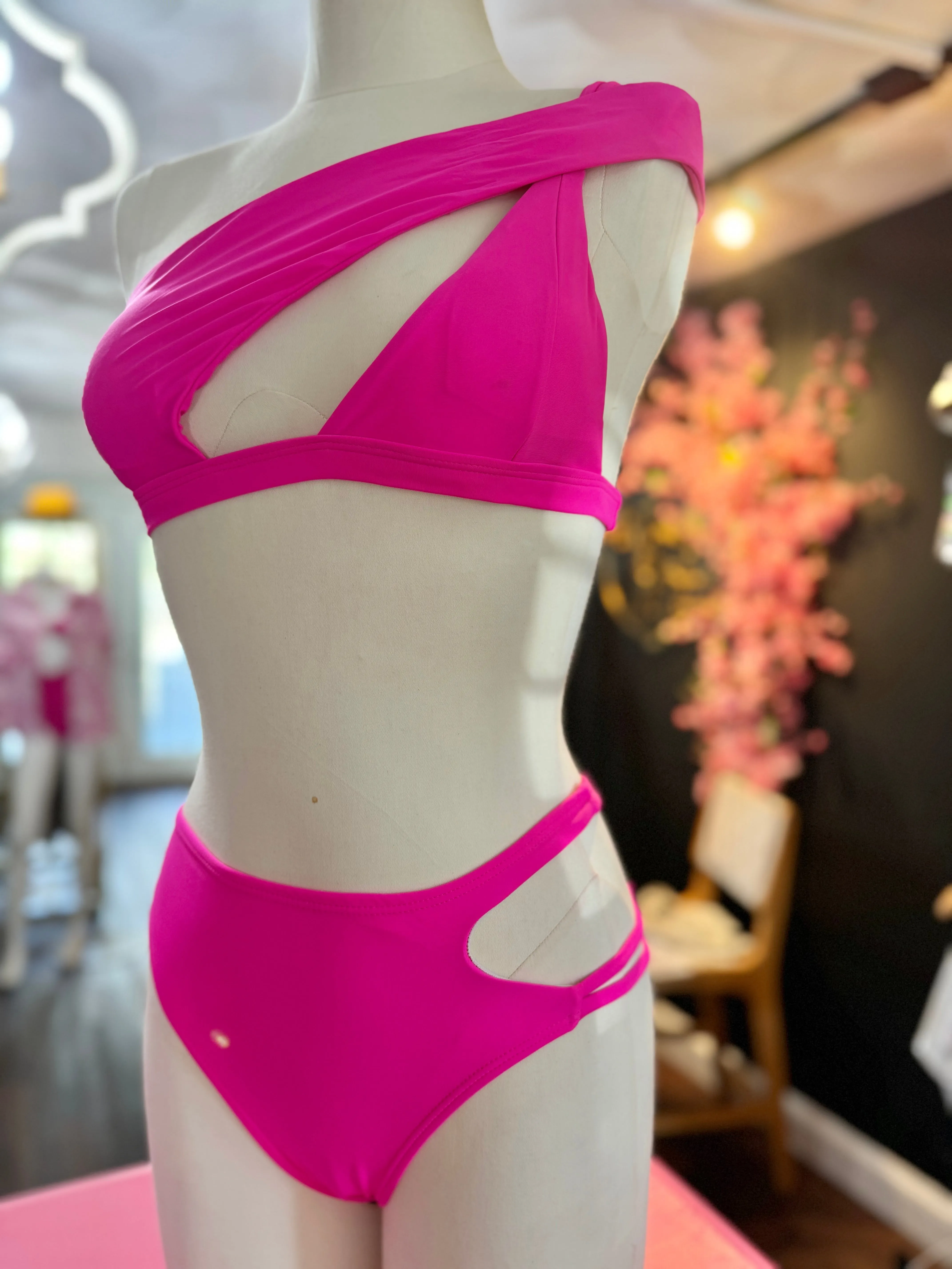 Piere split swimsuit