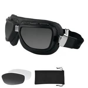 PILOT GOGGLES WITH INTERCHANGEABLE LENSES