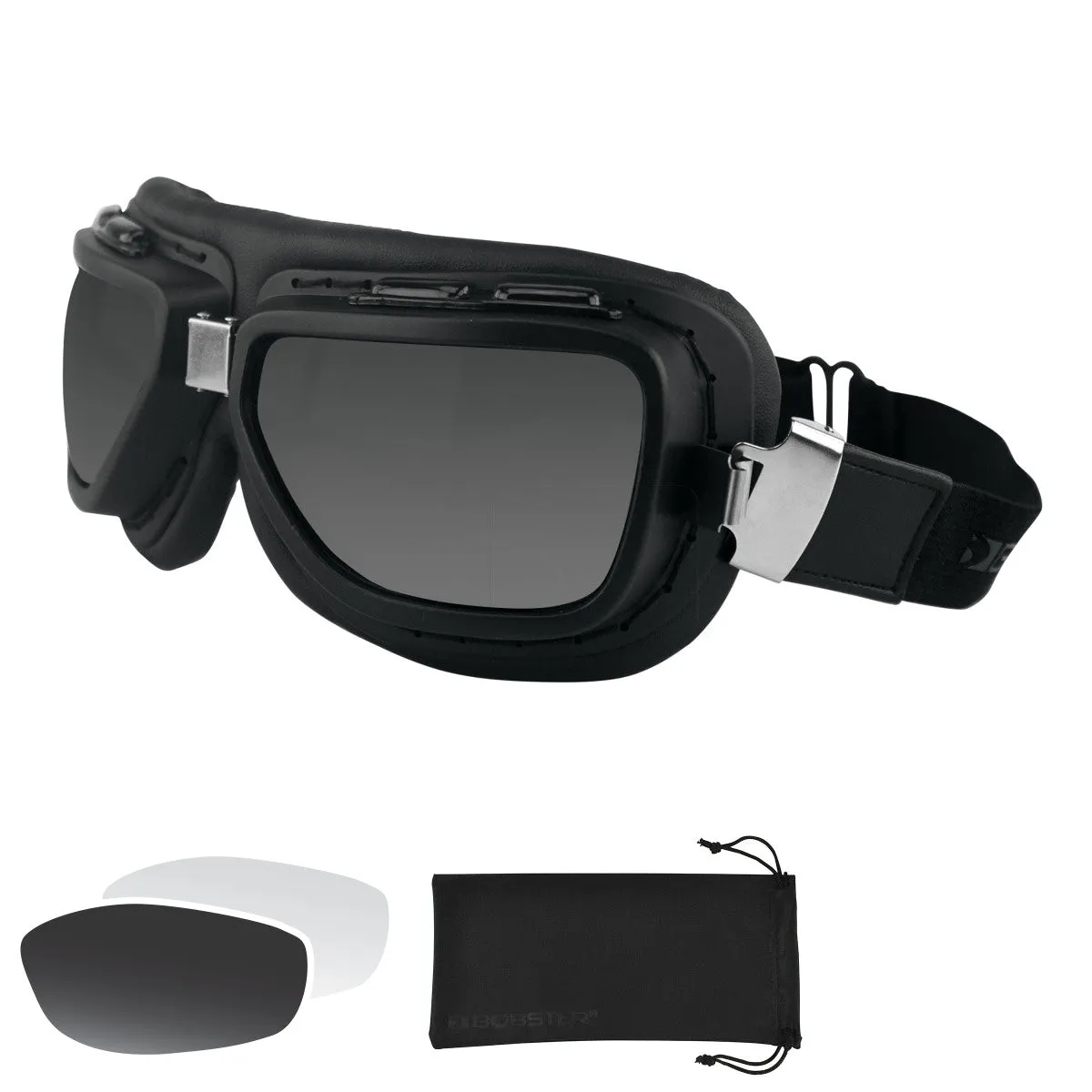 PILOT GOGGLES WITH INTERCHANGEABLE LENSES