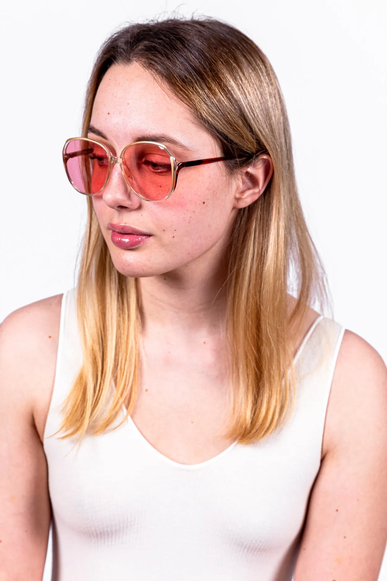 Pink vintage sunglasses