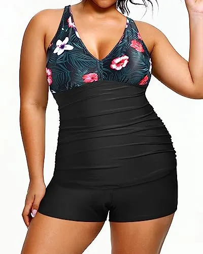 Plus Size Swimsuits Tummy Control Tankini
