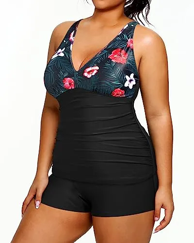 Plus Size Swimsuits Tummy Control Tankini