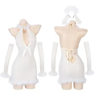 Plush Knit Ties Set YV47330