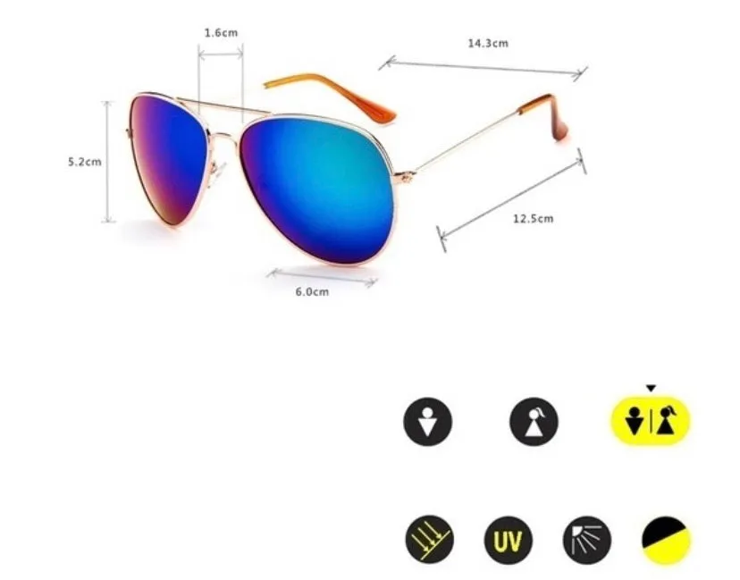 POLARIZED AVIATOR SUNGLASSES