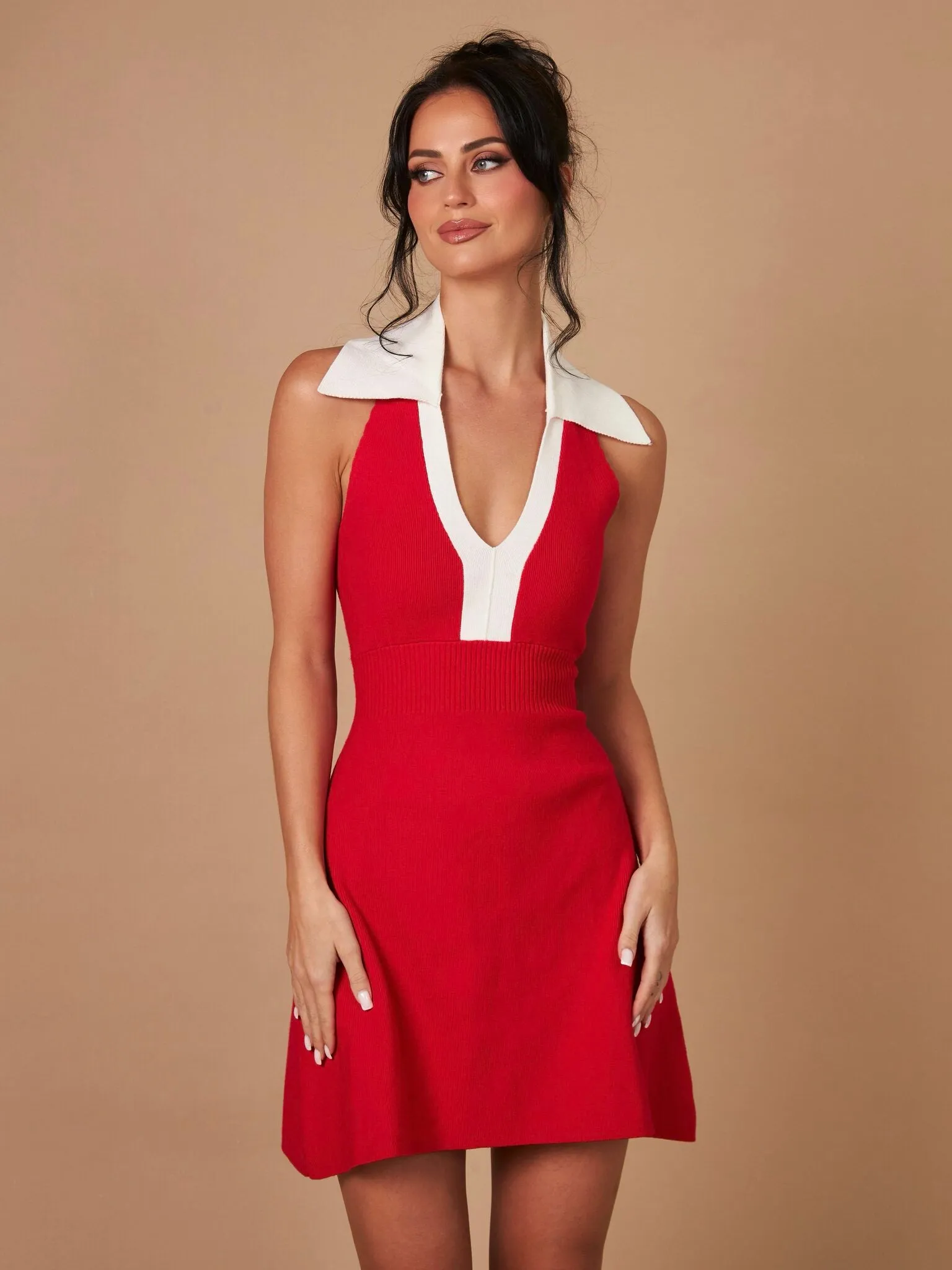 Polo Knit Dress
