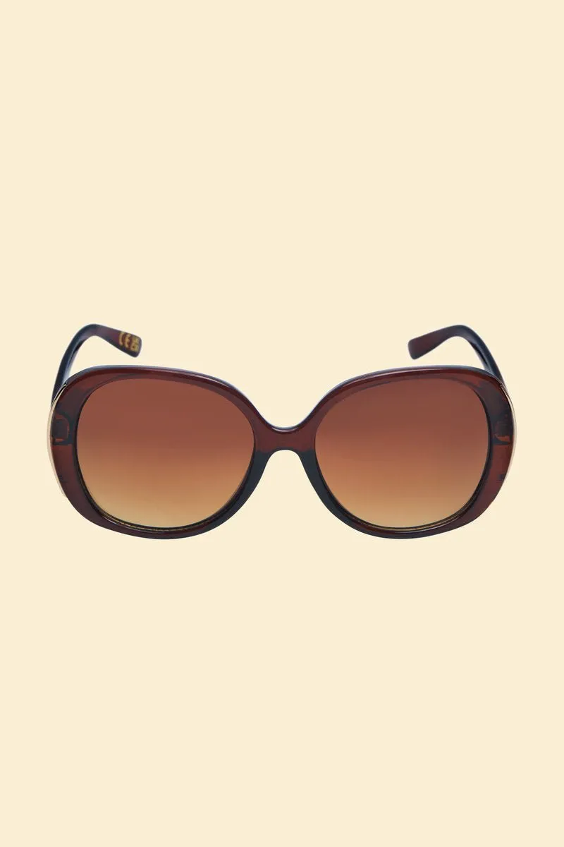 Powder Limited Edition Evelyn Sunglasses Mahogany