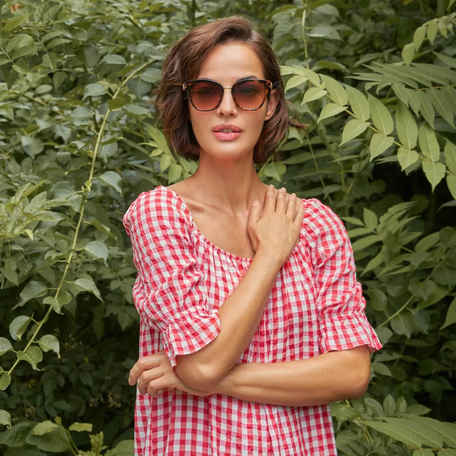 Powder Natalia Sunglasses - Tortoiseshell/Glitter