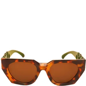 Powder Zelia Sunglassses - Tortoiseshell/Olive
