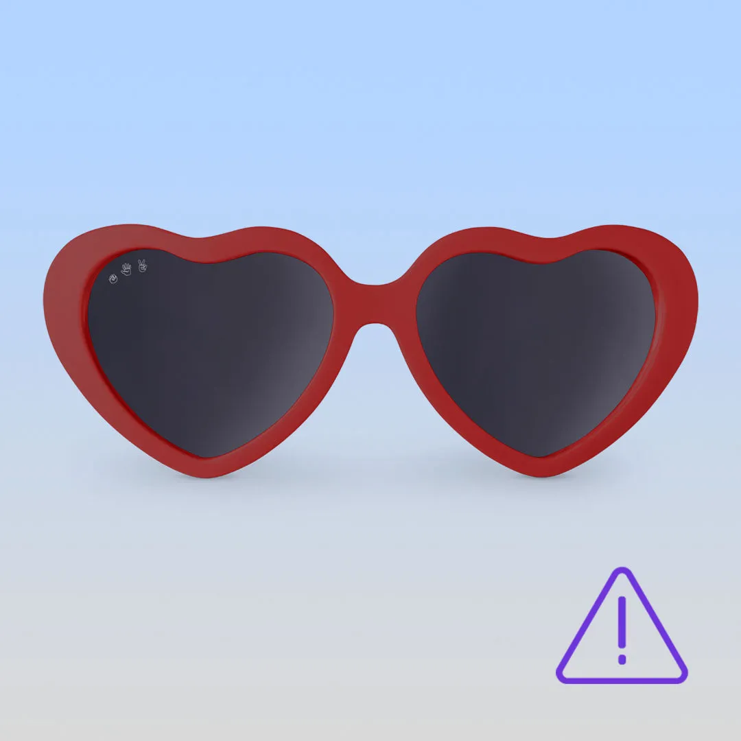 Practically Perfect (but flawed) Heart Shades