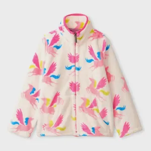 Pretty Pegasus Fuzzy Fleece Zip-Up