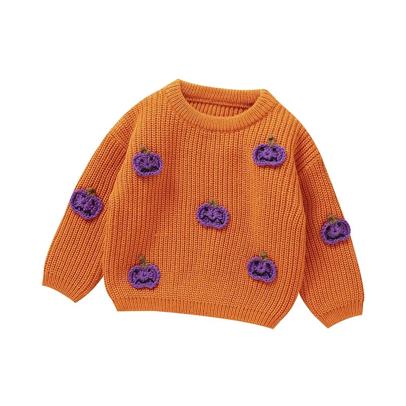 Pumpkin Knit Sweater