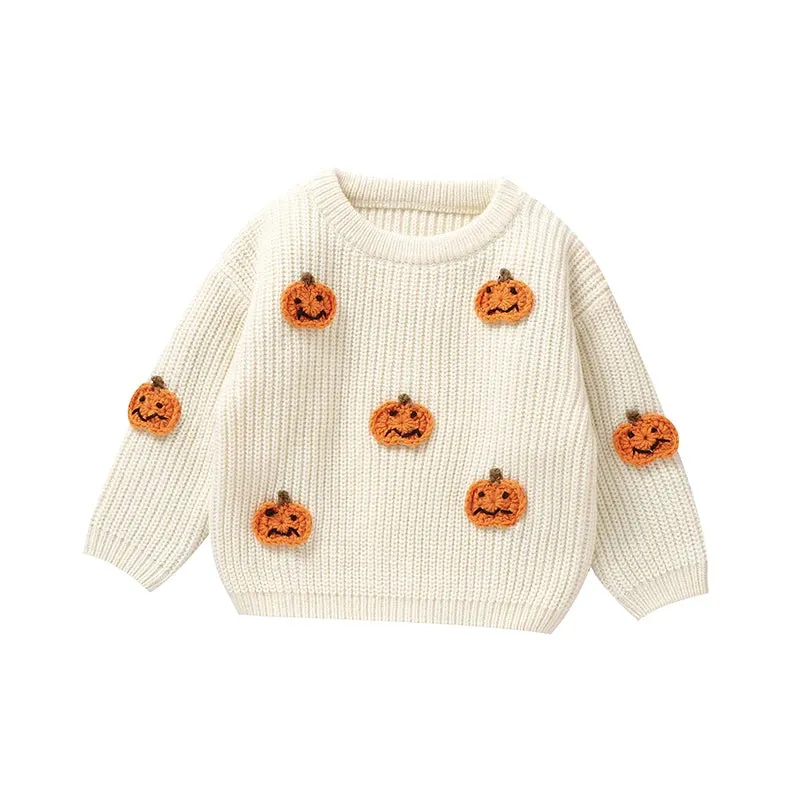 Pumpkin Knit Sweater