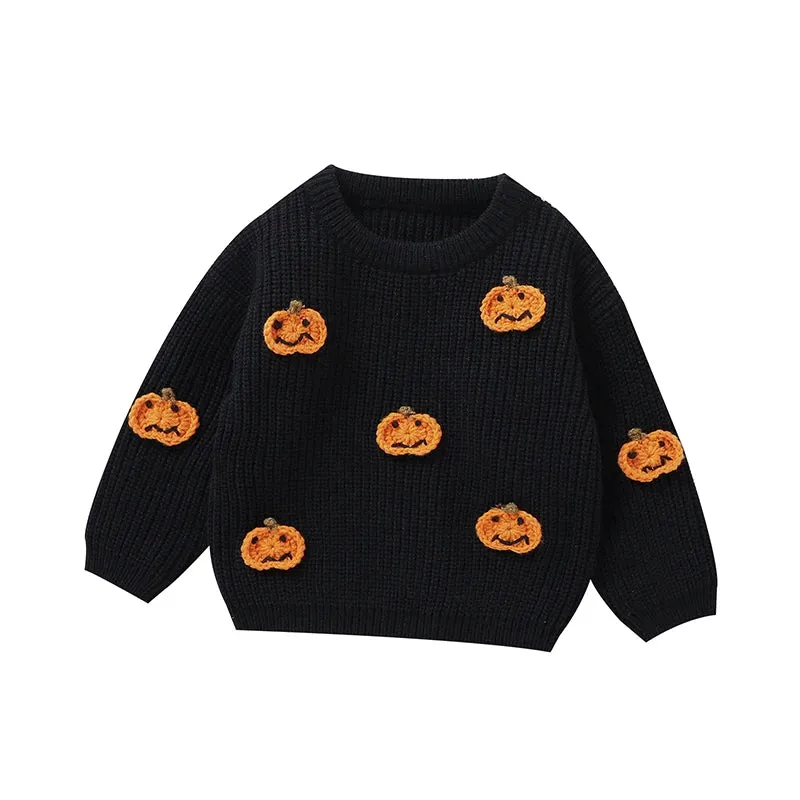 Pumpkin Knit Sweater