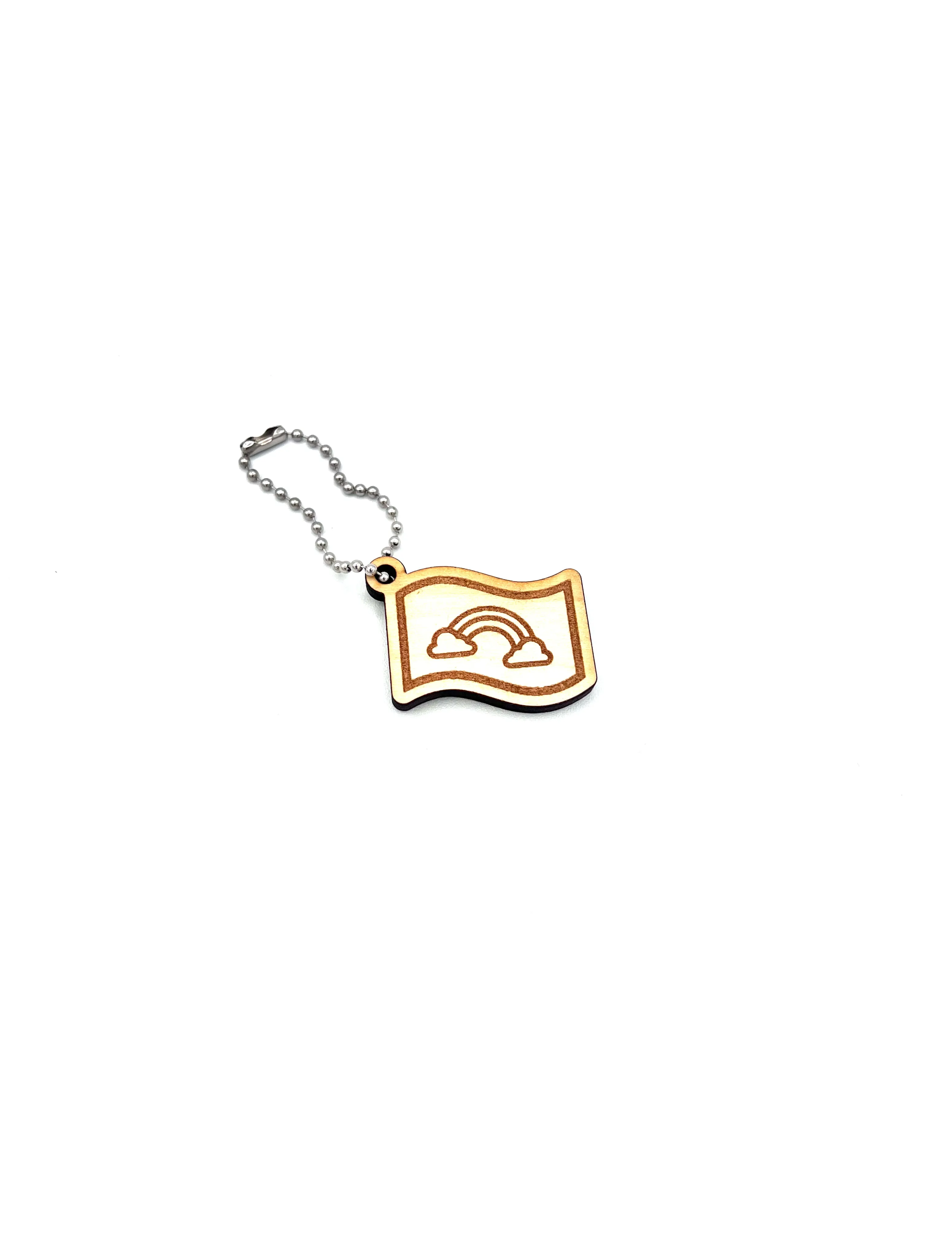 Rainbow Flag Keychain