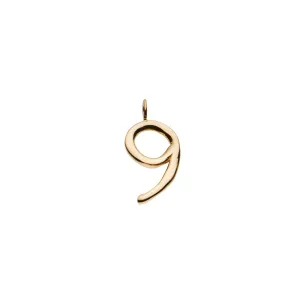 Raw Numeral 9 - Gold