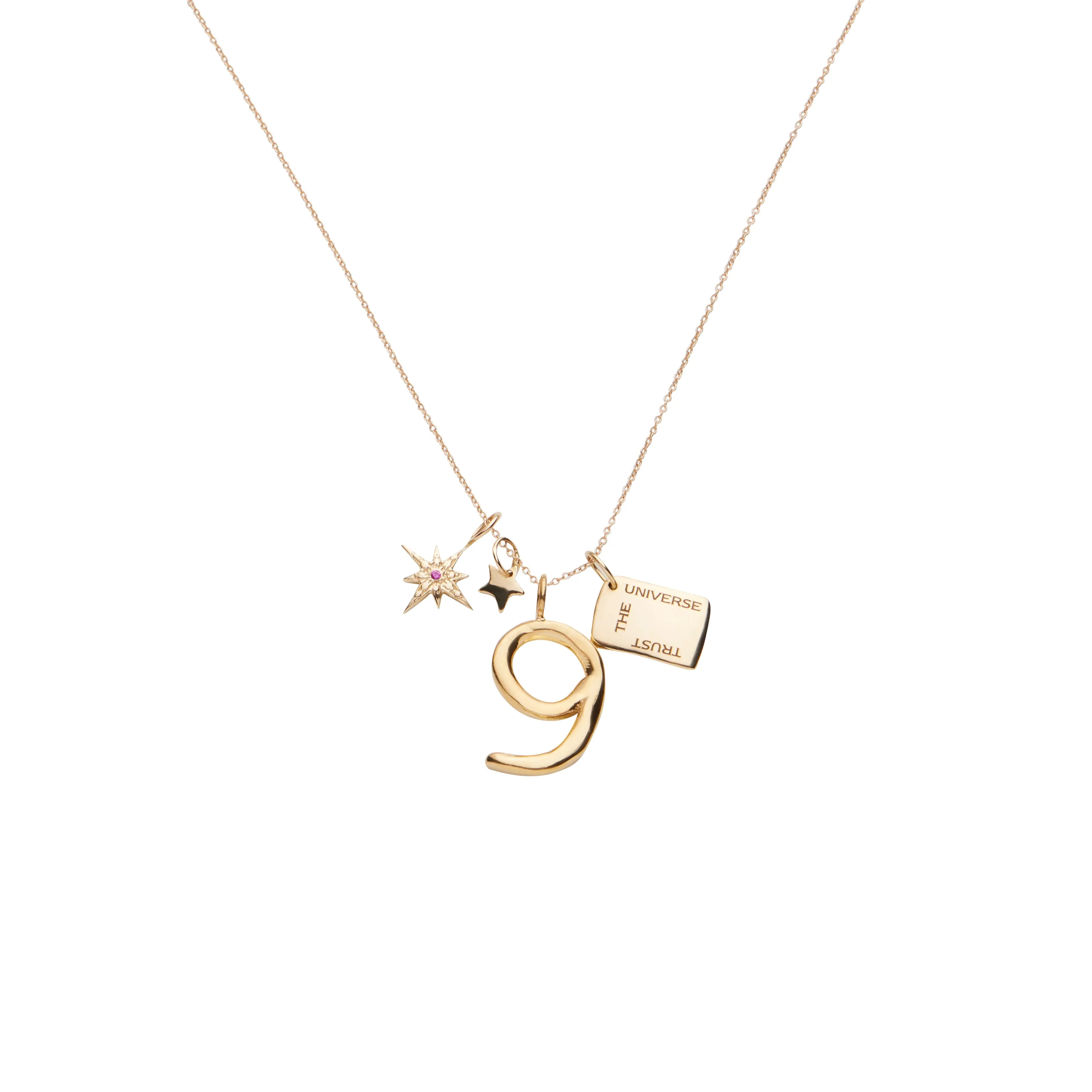Raw Numeral 9 - Gold