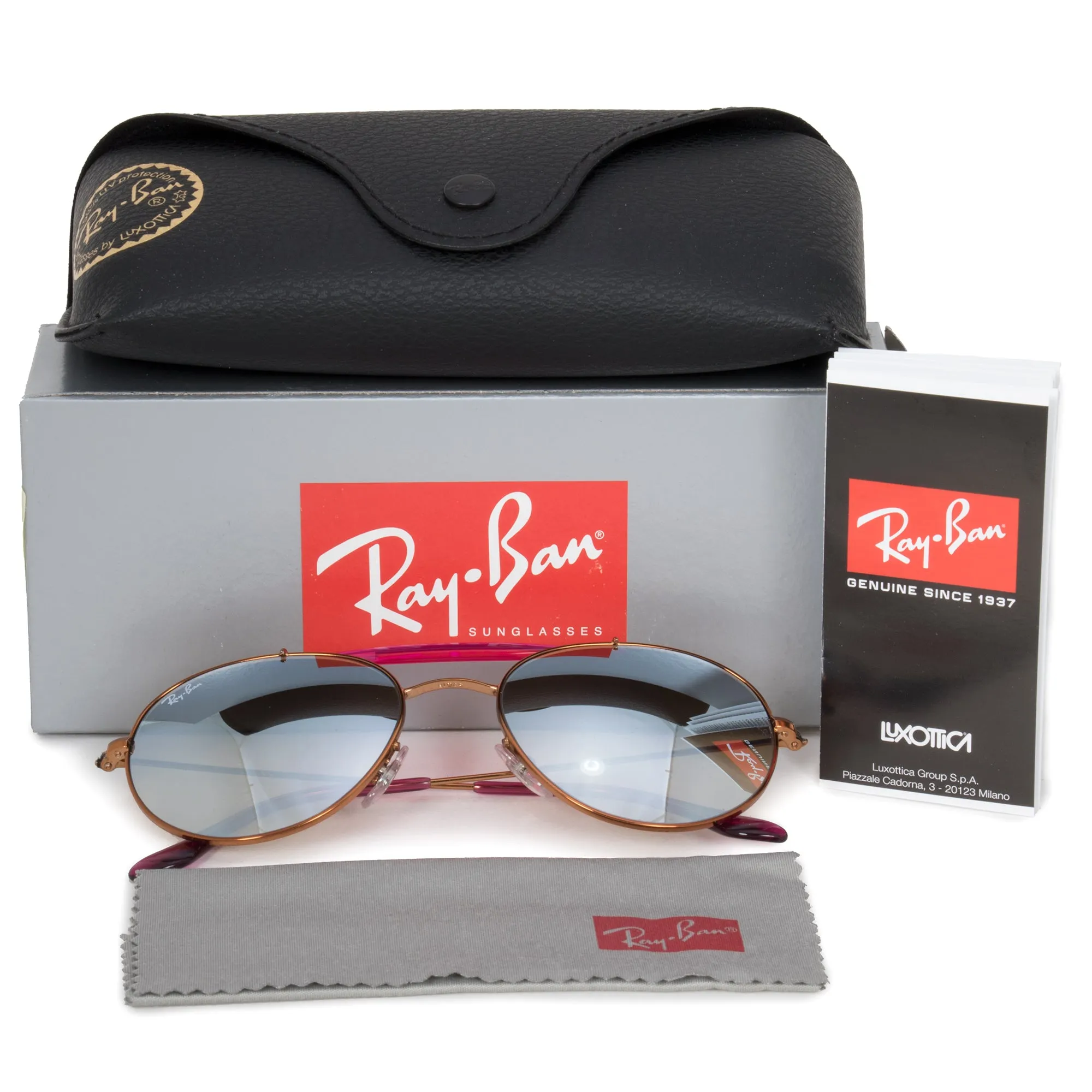 Ray-Ban Aviator Sunglasses RB3540 198/9U 53