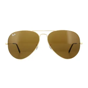Ray-Ban Sunglasses Aviator 3025 001/33 Gold Brown 62mm