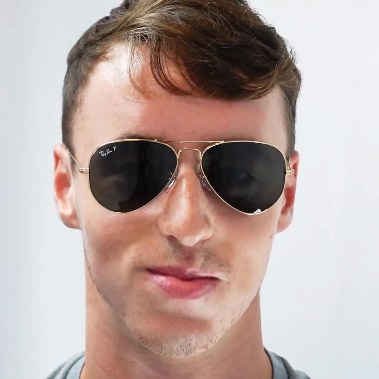 Ray-Ban Sunglasses Aviator 3025 W3234 Gold Green