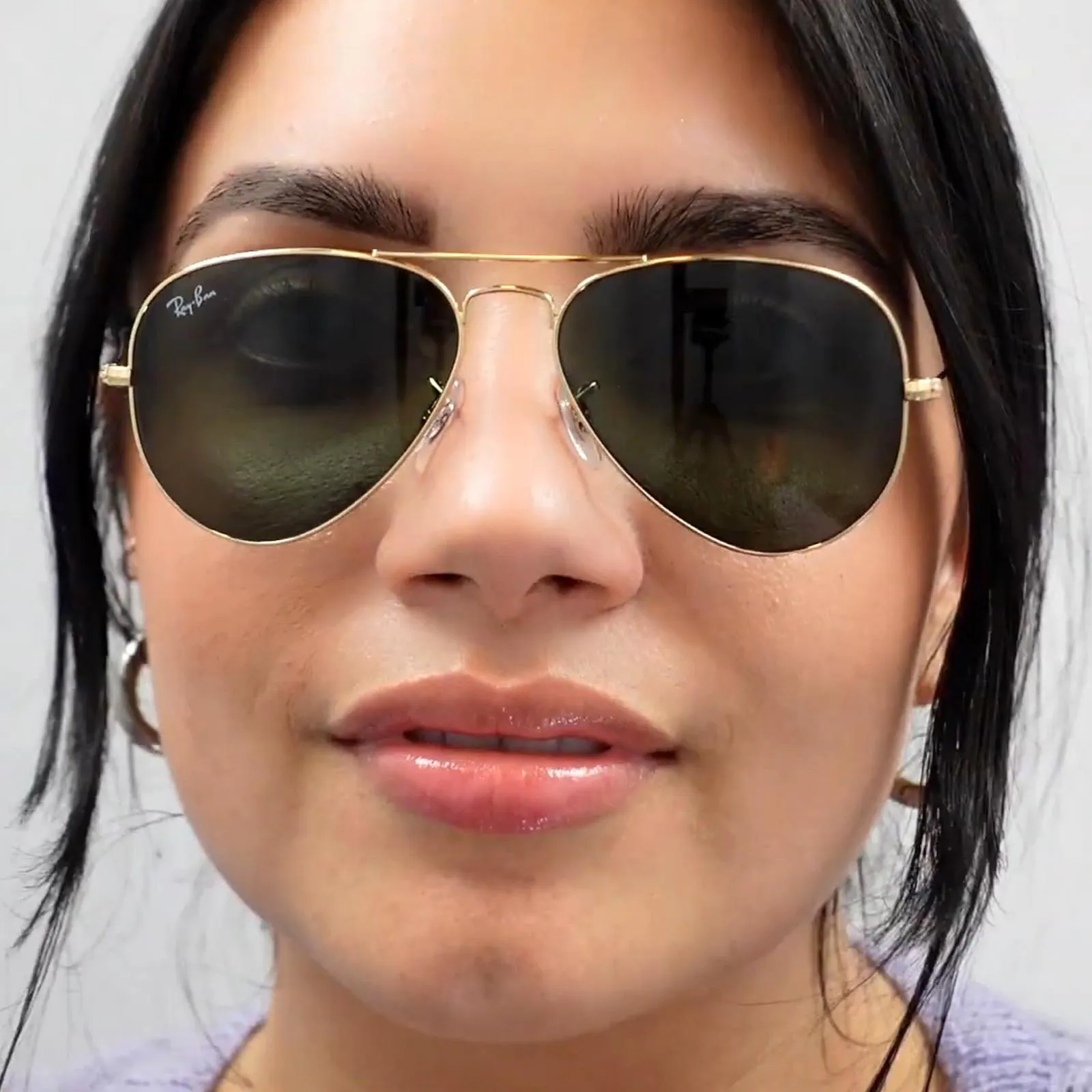 Ray-Ban Sunglasses Aviator 3025 W3234 Gold Green