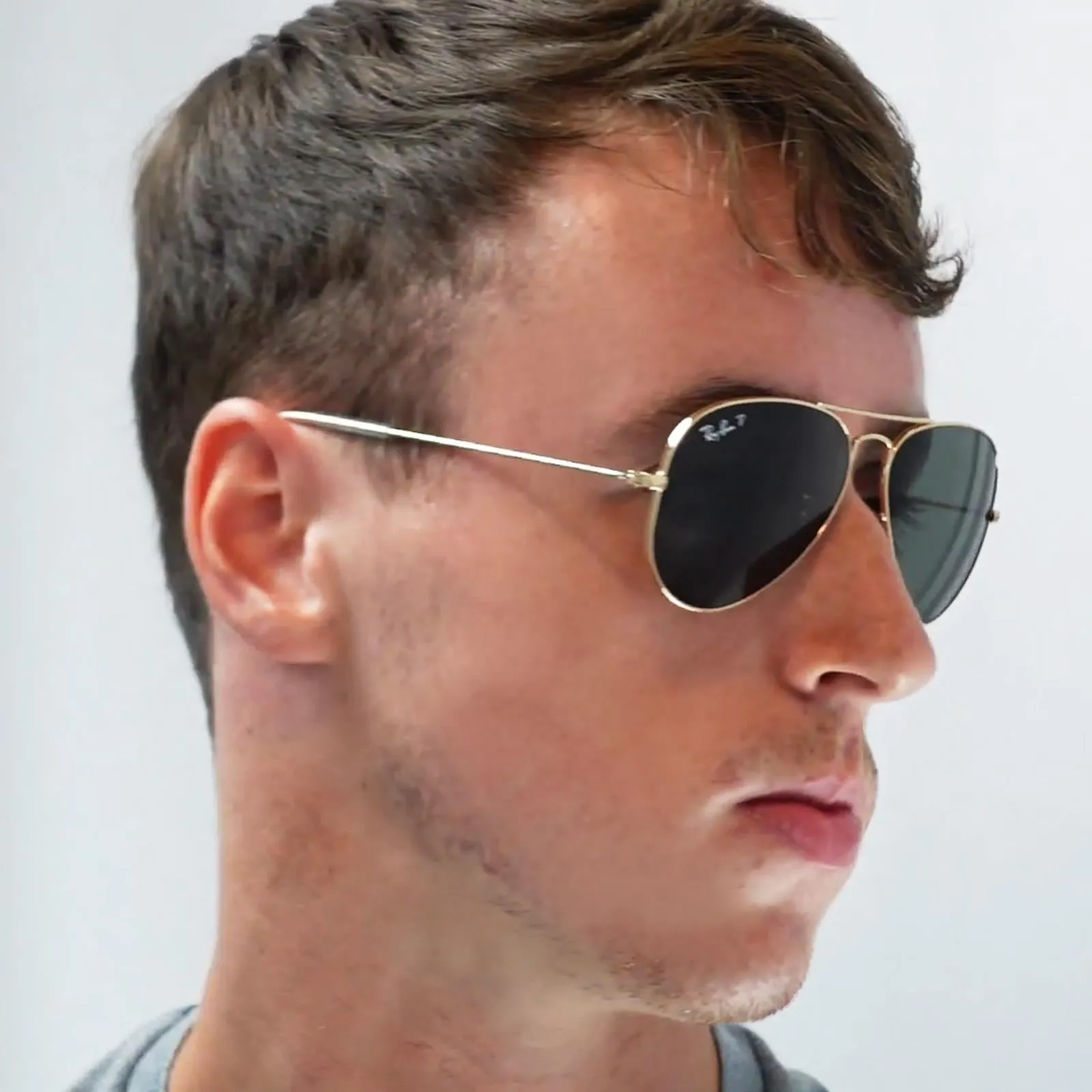 Ray-Ban Sunglasses Aviator 3025 W3234 Gold Green