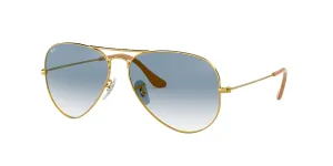 RB3025 Aviator Gradient Gold/Blue XL