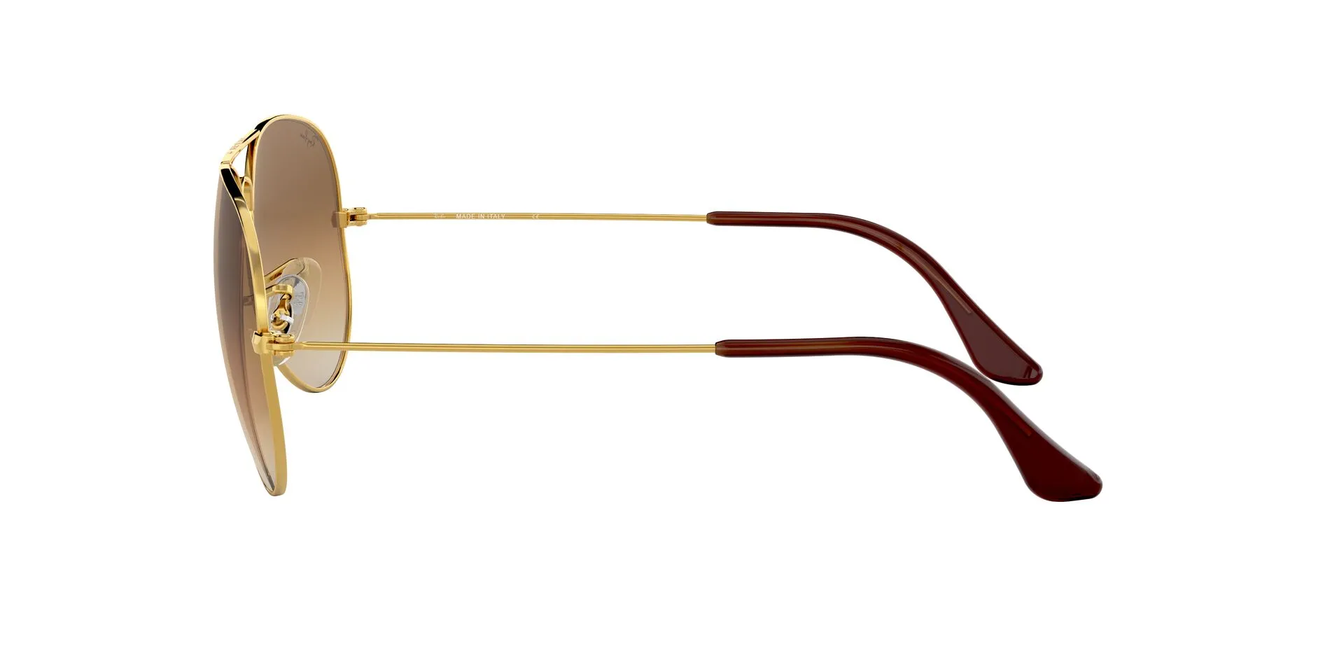 RB3025 Aviator Gradient Gold/Brown XL